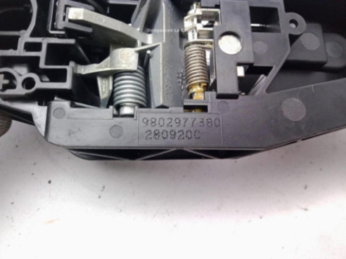 9802977380 MANILLA PUERTA LAT TRA DER EXT CITROEN BERLINGO (ER_, EC_)|Desguaces La Cabaña