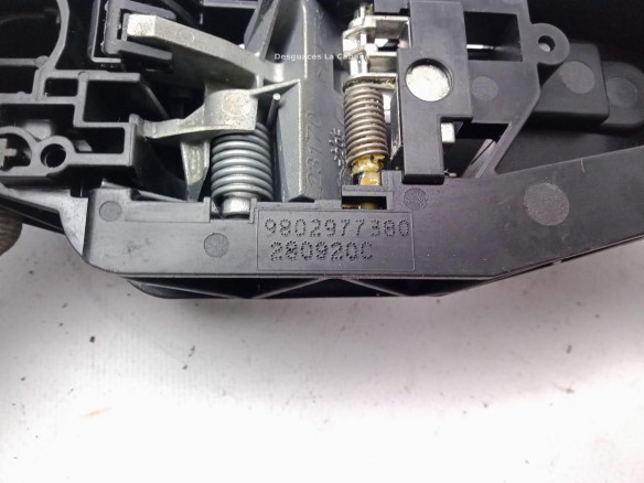 9802977380 MANILLA PUERTA LAT TRA DER EXT CITROEN BERLINGO (ER_, EC_)|Desguaces La Cabaña