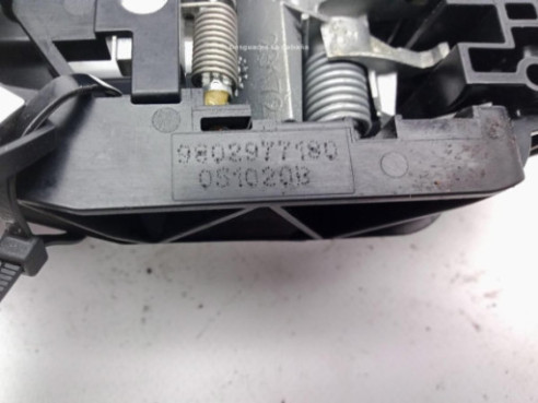 9802977180 MANILLA PUERTA LAT TRA IZQ EXT CITROEN BERLINGO (ER_, EC_)|Desguaces La Cabaña