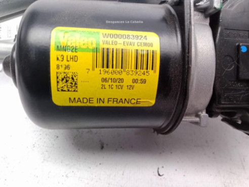 9816558880 MOTOR LIMPIAPARABRISAS DEL CITROEN BERLINGO (ER_, EC_)|Desguaces La Cabaña