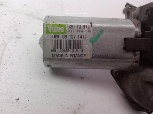 09137147 MOTOR LIMPIAPARABRISAS TRA OPEL ZAFIRA A Limusina (T98)|Desguaces La Cabaña