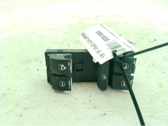 1K4959857 MANDO ELEVALUNAS PUERTA LAT DEL IZQ VW GOLF V (1K1)|Desguaces La Cabaña