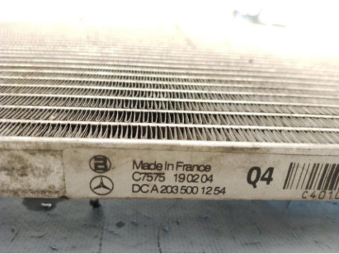 A2035001254 RADIADOR AIRE ACONDICIONADO MERCEDES BENZ CLK (C209)|Desguaces La Cabaña