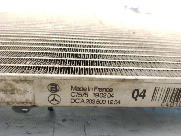 A2035001254 RADIADOR AIRE ACONDICIONADO MERCEDES BENZ CLK (C209)|Desguaces La Cabaña