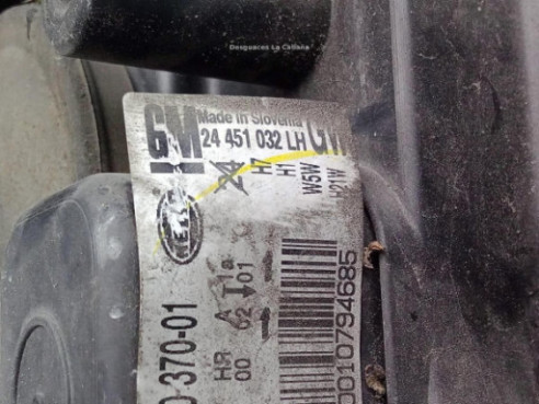 24451032LH FARO IZQUIERDO OPEL ASTRA H (A04)|Desguaces La Cabaña