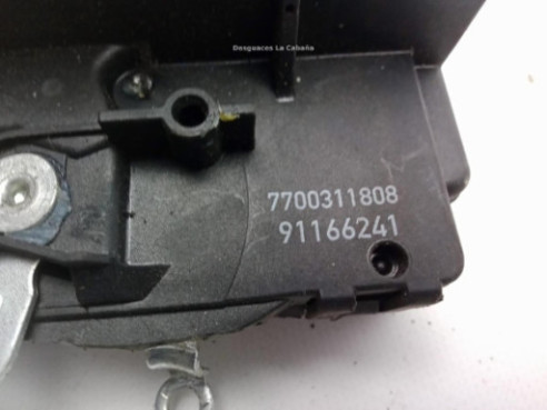 7700311808 CERRADURA PUERTA LAT DEL DER RENAULT TRAFIC II Furgón (FL)|Desguaces La Cabaña