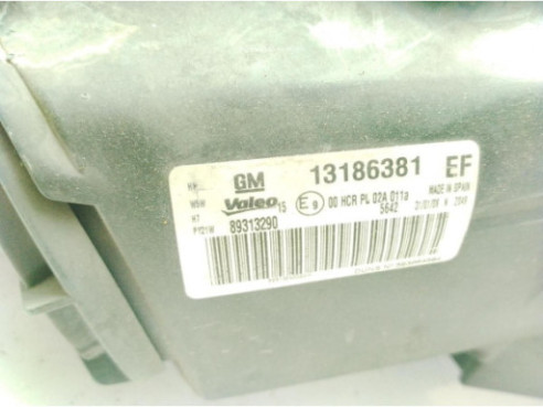 13186381 FARO IZQUIERDO OPEL CORSA D (S07)|Desguaces La Cabaña