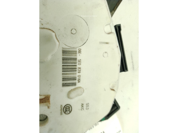 5E0839016A CERRADURA PUERTA LAT TRA DER SEAT TOLEDO IV (KG3)|Desguaces La Cabaña