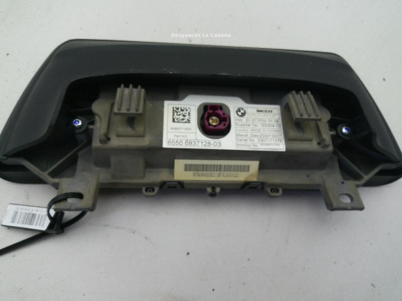 65506837128 PANTALLA MULTIMEDIA BMW 3 Gran Turismo (F34) |Desguaces La Cabaña