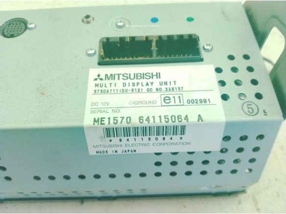 8750A111 PANTALLA MULTIMEDIA MITSUBISHI GRANDIS (NA_W)|Desguaces La Cabaña