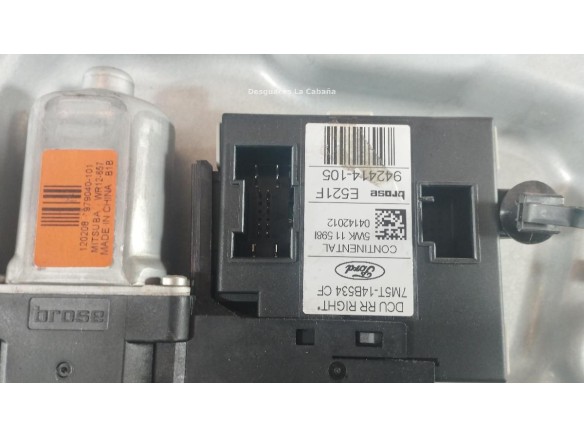 14B534CF ELEVALUNAS PUERTA LAT TRA DER FORD KUGA I |Desguaces La Cabaña