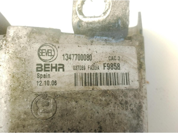 1347700080 INTERCOOLER PEUGEOT BOXER Furgón|Desguaces La Cabaña
