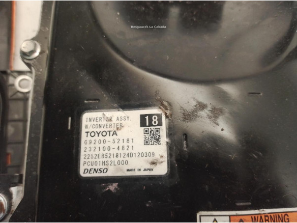 G920052181 INVERSOR TOYOTA YARIS CROSS (MXP_)|Desguaces La Cabaña