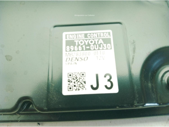 896610UJ30 CENTRALITA MOTOR TOYOTA YARIS CROSS (MXP_)|Desguaces La Cabaña