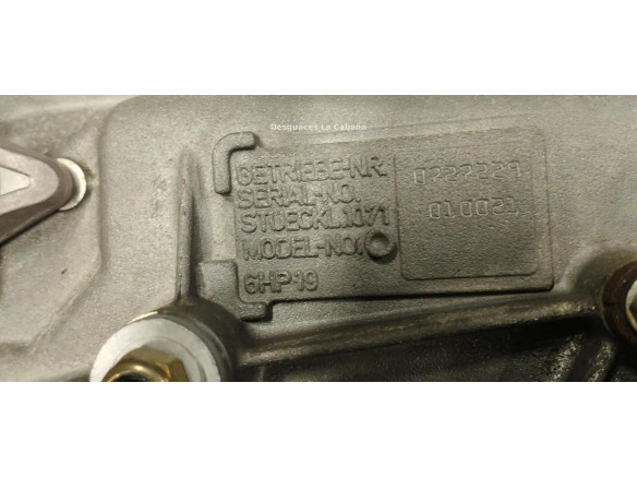 6HP19 CAJA CAMBIOS BMW 1 (E87) |Desguaces La Cabaña