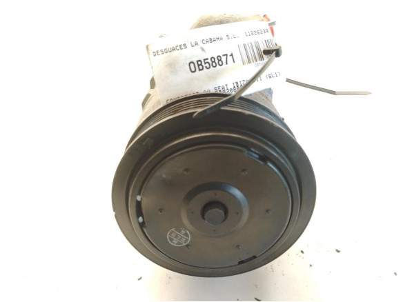 6Q0820808D COMPRESOR AA SEAT IBIZA III (6L1)|Desguaces La Cabaña