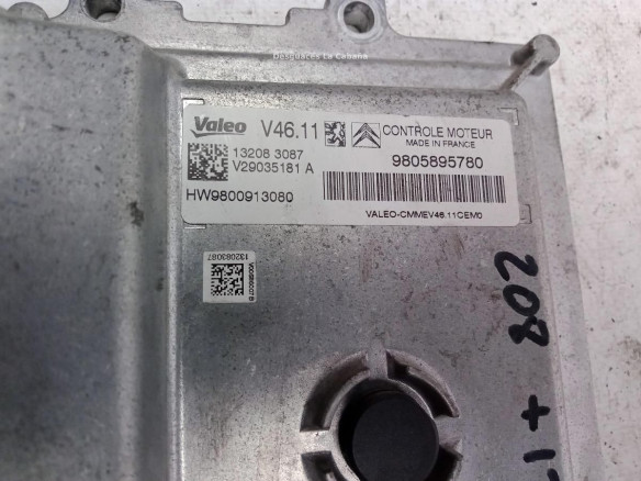 9805895780 CENTRALITA MOTOR PEUGEOT 5008|Desguaces La Cabaña