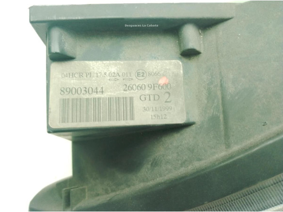 89003044 FARO IZQUIERDO NISSAN PRIMERA (P11)|Desguaces La Cabaña