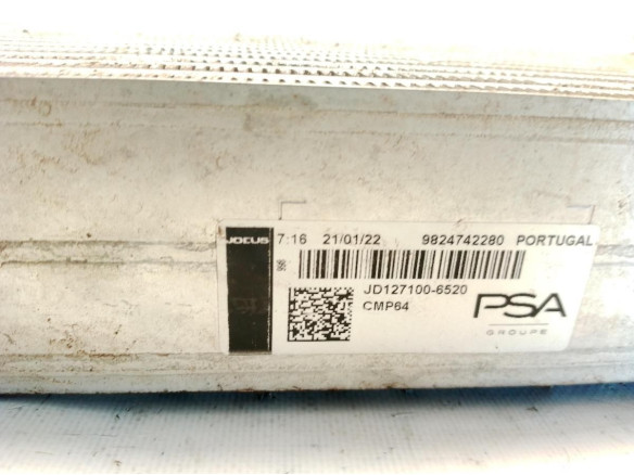 9824742280 INTERCOOLER PEUGEOT 2008 II|Desguaces La Cabaña