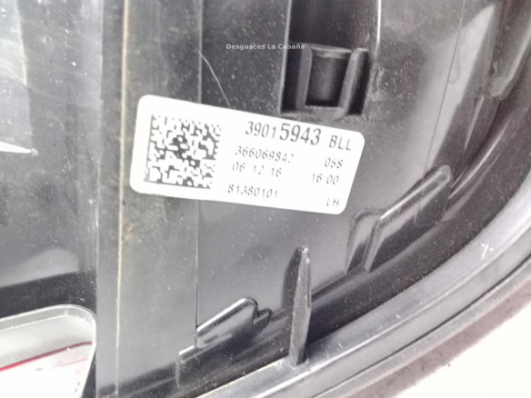 39015943BLL PILOTO TRA IZQ EXT OPEL ASTRA K (B16)|Desguaces La Cabaña