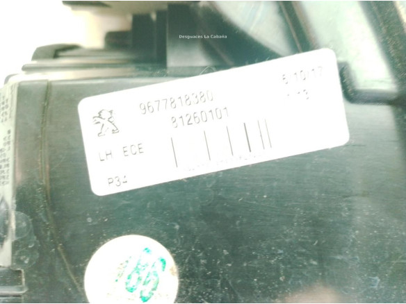 9677818380 PILOTO TRA IZQ INT PEUGEOT 308 II|Desguaces La Cabaña