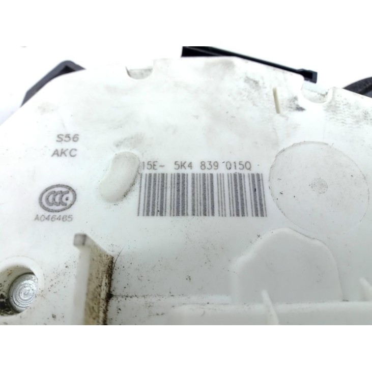 5K4839015Q CERRADURA PUERTA LAT TRA IZQ SEAT LEON (5F1) |Desguaces La Cabaña