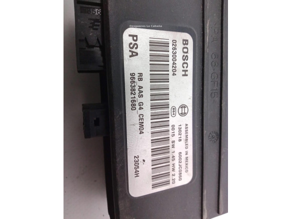 9663821680 CENTRALITA MOTOR PEUGEOT 308 (4A_, 4C_)|Desguaces La Cabaña