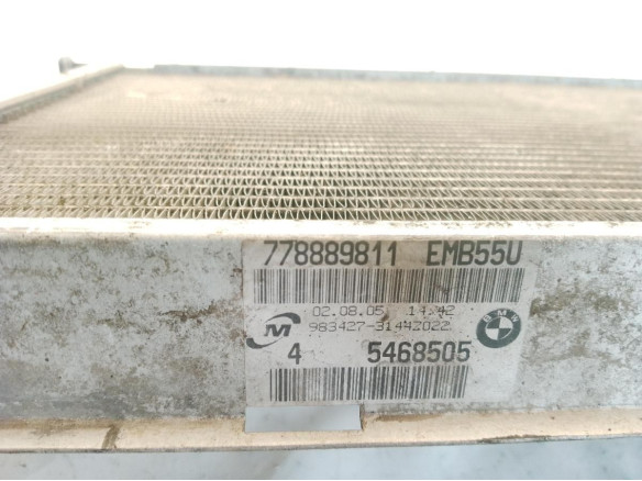 778889811 RADIADOR AGUA BMW 3 (E90)|Desguaces La Cabaña