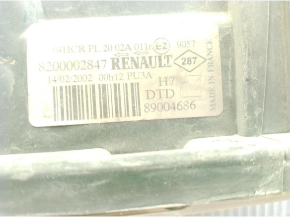 89004686 FARO DERECHO RENAULT LAGUNA II Grandtour (KG0/1_)|Desguaces La Cabaña
