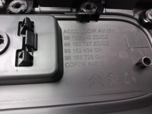 96762292ZD  MANDO ELEVALUNAS PUERTA LAT DEL DER CITROEN C3 III (SX)|Desguaces La Cabaña
