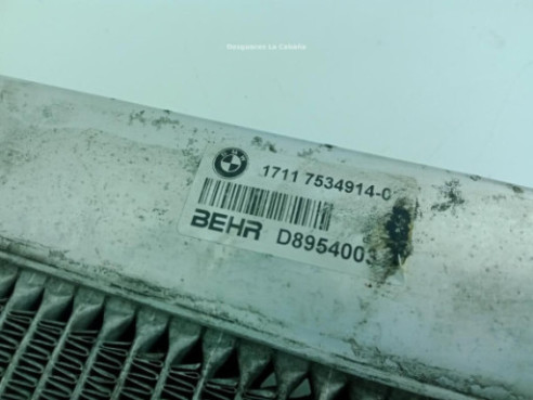 7534914 RADIADOR AGUA BMW 5 (E60) |Desguaces La Cabaña