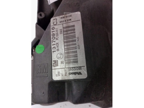13170916 FARO DERECHO OPEL SIGNUM Fastback (Z03)|Desguaces La Cabaña