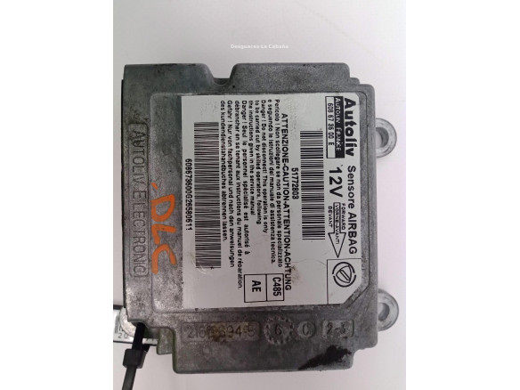 51772803, CENTRALITA AIRBAG FIAT DOBLO Cargo (223_) |Desguaces La Cabaña