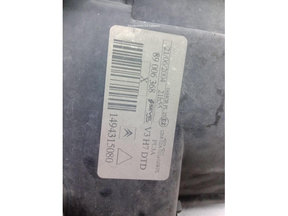 89006368 FARO DERECHO CITROEN C8 (EA_, EB_)|Desguaces La Cabaña