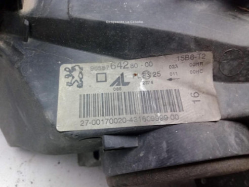965576428000 FARO DERECHO PEUGEOT 307 (3A/C)|Desguaces La Cabaña