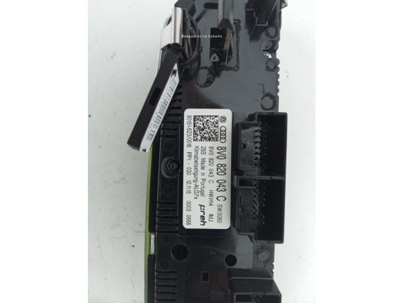 8V0820043C MANDO CLIMA AUDI A3 Sportback (8VA, 8VF) |Desguaces La Cabaña
