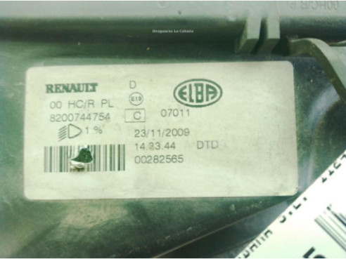 8200744754 FARO DERECHO DACIA LOGAN MCV (KS_)|Desguaces La Cabaña