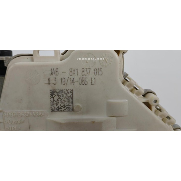 8X1837015 CERRADURA PUERTA LAT DEL IZQ AUDI A3 (8V1, 8VK) |Desguaces La Cabaña