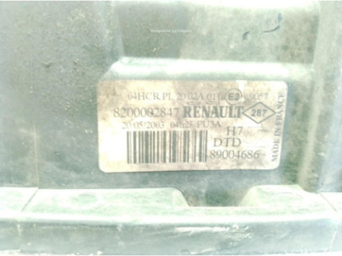 8200002847 FARO DERECHO RENAULT LAGUNA II (BG0/1_)|Desguaces La Cabaña