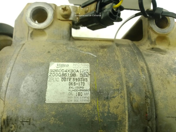 926004X30A COMPRESOR AA NISSAN CABSTAR (F23, H41, H42) |Desguaces La Cabaña