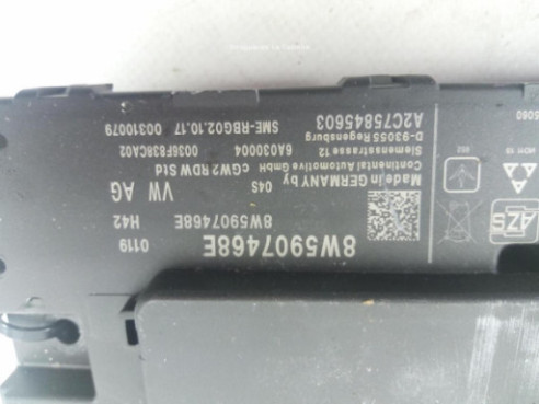8W5907468E MODULO ELECTRONICO 3 AUDI A4 (8W2, B9) |Desguaces La Cabaña