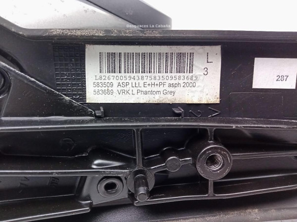 583509 ESPEJO IZQ OPEL ASTRA J (P10)|Desguaces La Cabaña