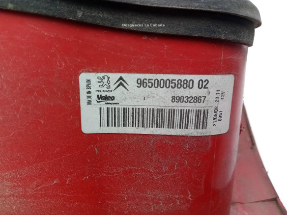 965000588002 PILOTO TRA IZQ EXT CITROEN XSARA PICASSO (N68)|Desguaces La Cabaña