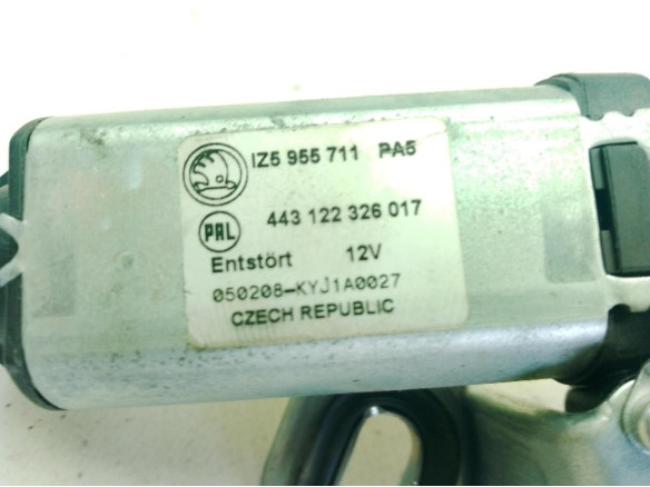 1Z5955711 MOTOR LIMPIAPARABRISAS TRA SKODA OCTAVIA II (1Z3)|Desguaces La Cabaña