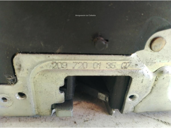 CERRADURA PUERTA LAT DEL IZQ MERCEDES BENZ CLK (C209)|Desguaces La Cabaña