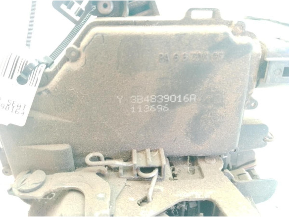 3B4839016A CERRADURA PUERTA LAT TRA DER SEAT LEON (1M1)|Desguaces La Cabaña