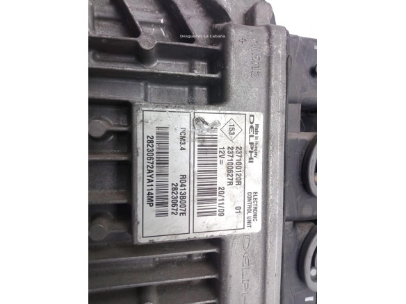 237100120R CENTRALITA MOTOR RENAULT MEGANE III Fastback (BZ0_) |Desguaces La Cabaña