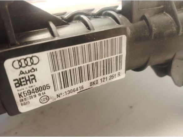 8K0121251R RADIADOR AGUA AUDI A4 Avant (8K5, B8)|Desguaces La Cabaña