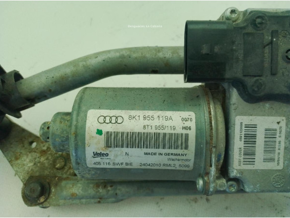 8K1955119A MOTOR LIMPIAPARABRISAS DEL AUDI A4 Avant (8K5, B8)|Desguaces La Cabaña
