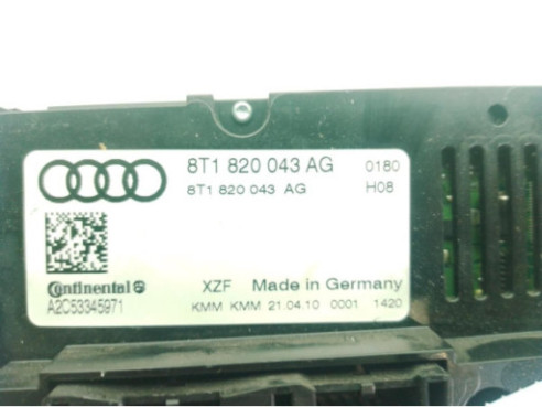 8T1820043AG MANDO CLIMA AUDI A4 Avant (8K5, B8)|Desguaces La Cabaña